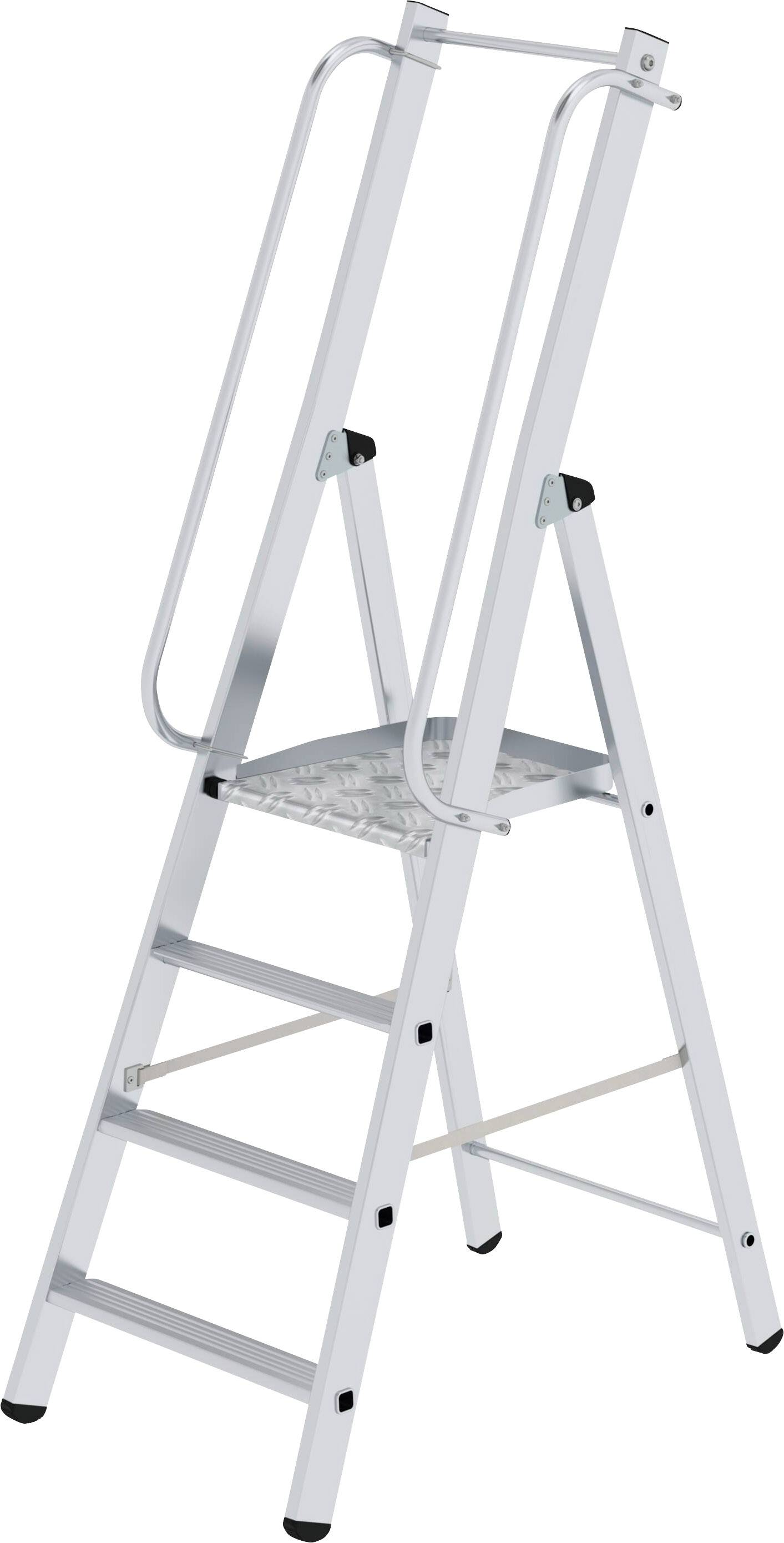 MUNK Günzburger Steigtechnik 51094 Aluminium Plattformleiter Arbeitshöhe (max.): 2.89m