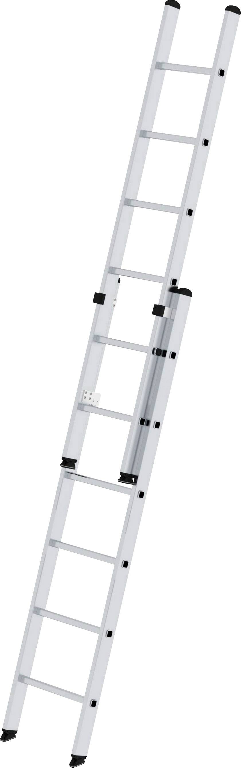 MUNK Günzburger Steigtechnik 20206 Aluminium Schiebeleiter Arbeitshöhe (max.): 4.1m