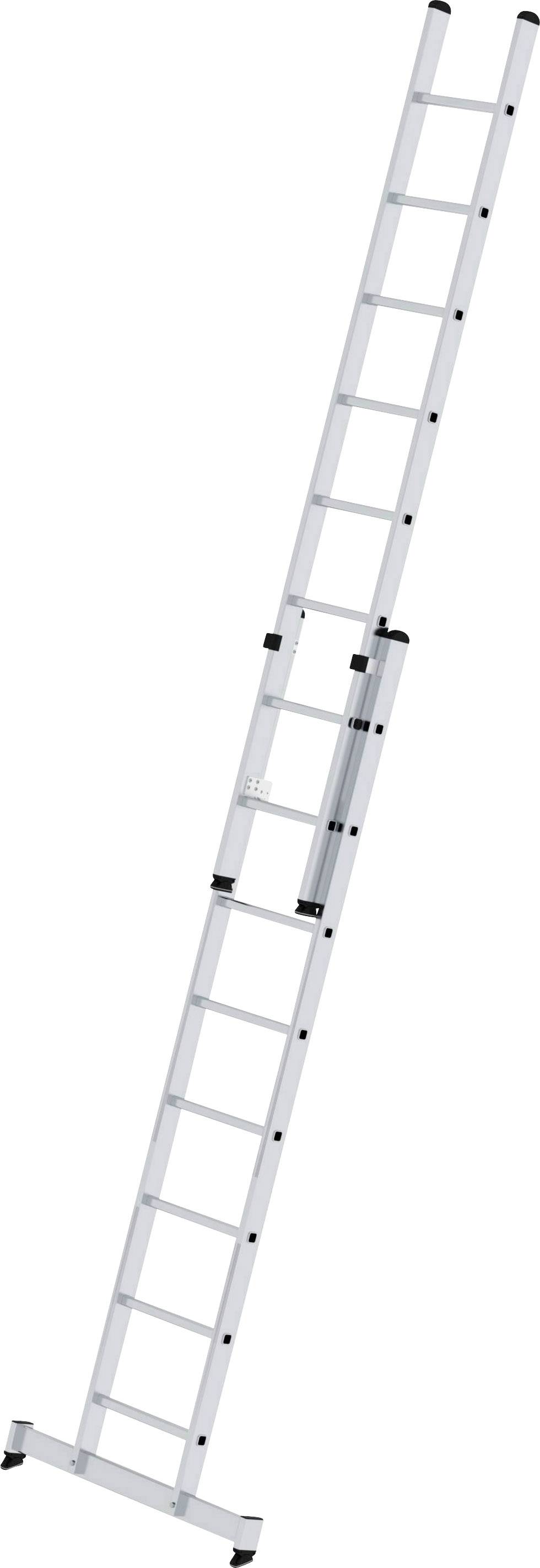 MUNK Günzburger Steigtechnik 20408 Aluminium Schiebeleiter Montage mit Werkzeug Arbeitshöhe (max.): 5.2m