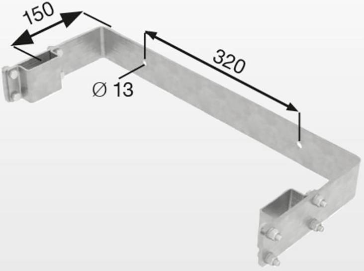 MUNK Günzburger Steigtechnik 63259 Wandhalter 1St.