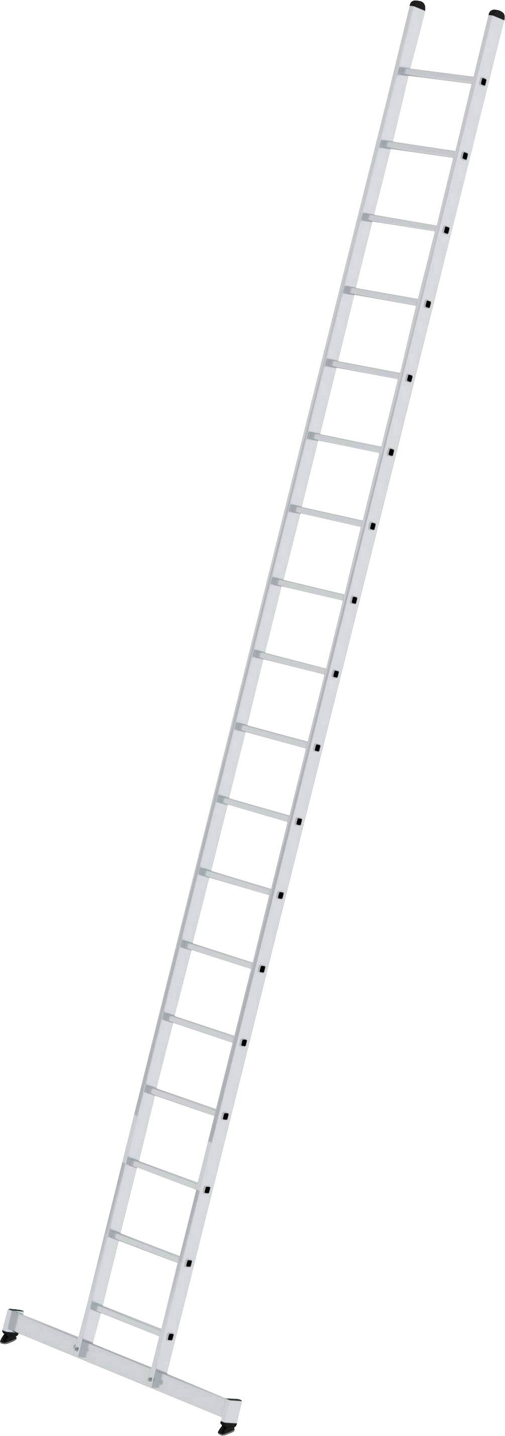 MUNK Günzburger Steigtechnik 10318 Aluminium Anlegeleiter Montage mit Werkzeug Arbeitshöhe (max.): 6.4m
