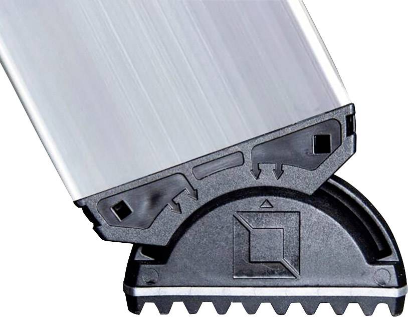 MUNK Günzburger Steigtechnik 20312 Aluminium Schiebeleiter Arbeitshöhe (max.): 9.7m