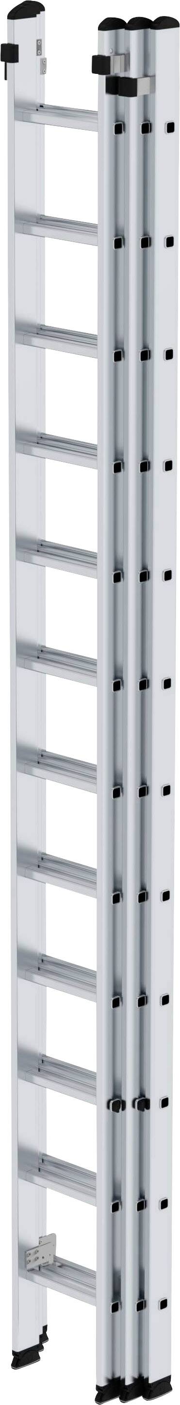 MUNK Günzburger Steigtechnik 20312 Aluminium Schiebeleiter Arbeitshöhe (max.): 9.7m