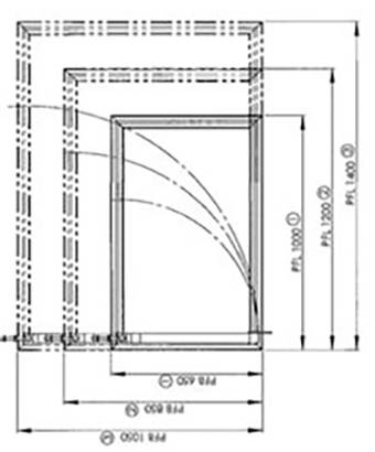 MUNK Günzburger Steigtechnik 70737 Sicherungstüre 1St.