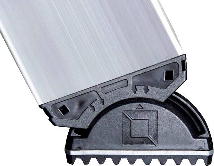 MUNK Günzburger Steigtechnik 20214 Aluminium Schiebeleiter Arbeitshöhe (max.): 8.3m