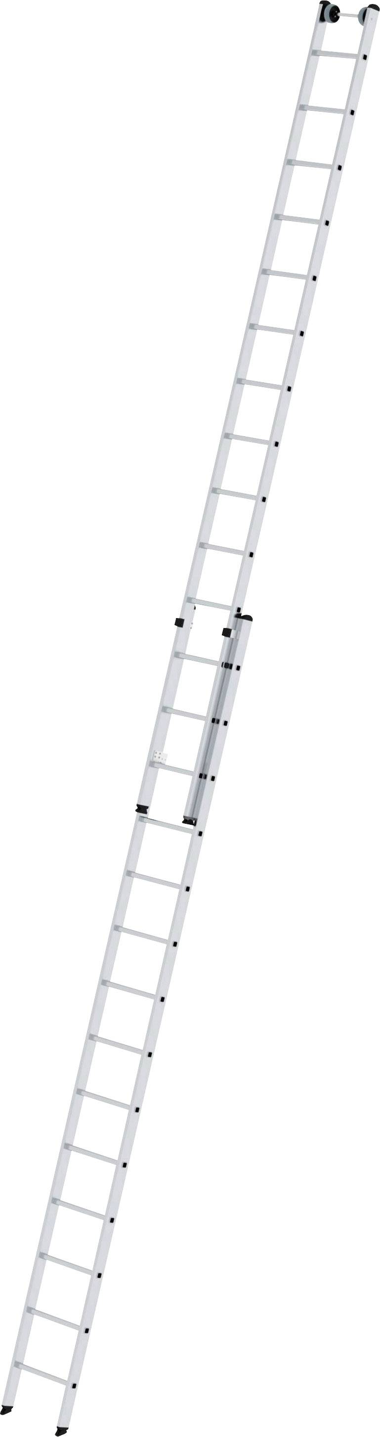 MUNK Günzburger Steigtechnik 20214 Aluminium Schiebeleiter Arbeitshöhe (max.): 8.3m