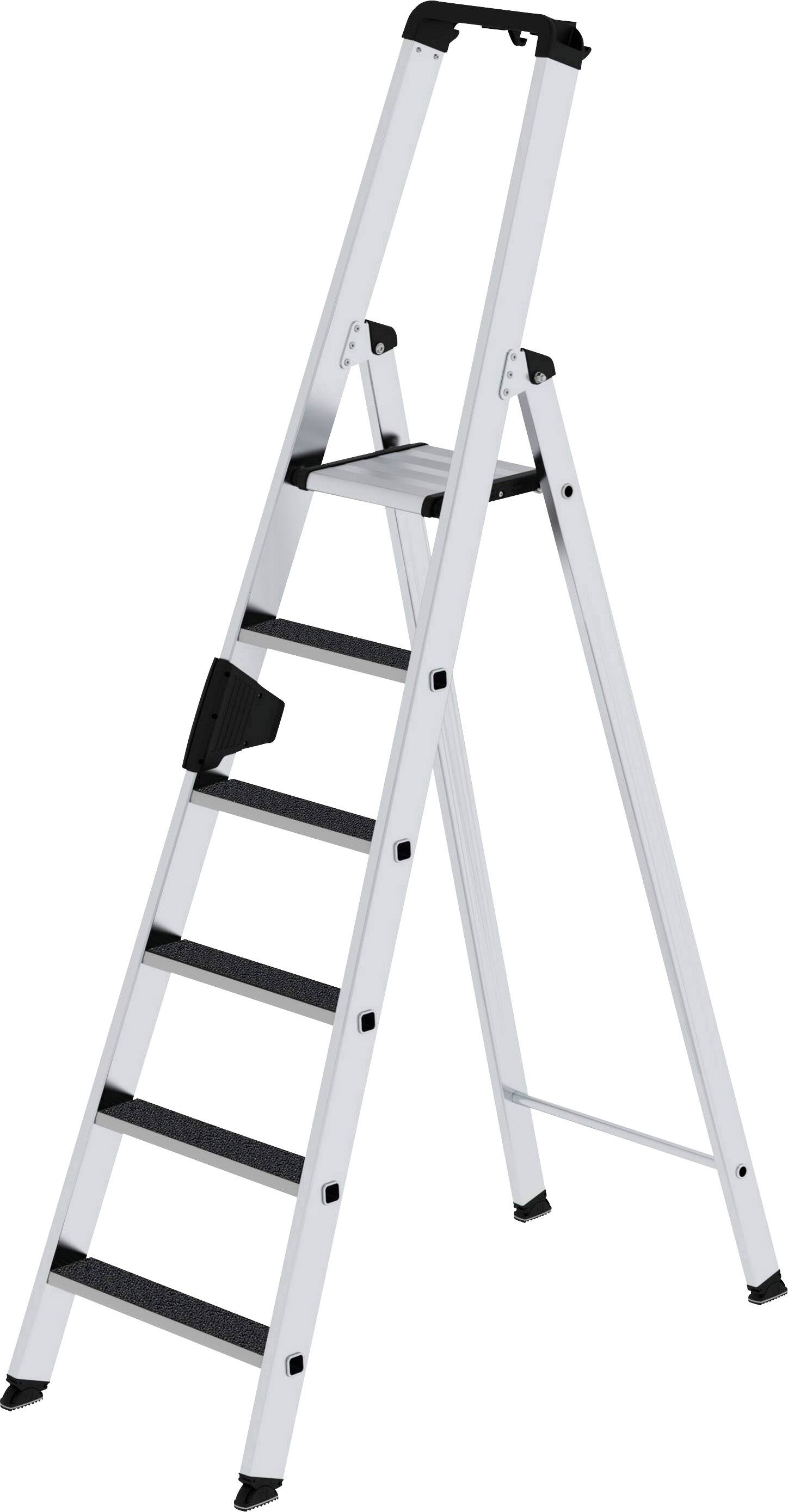 MUNK Günzburger Steigtechnik 41626 Aluminium Stufen-Stehleiter Arbeitshöhe (max.): 3.5m