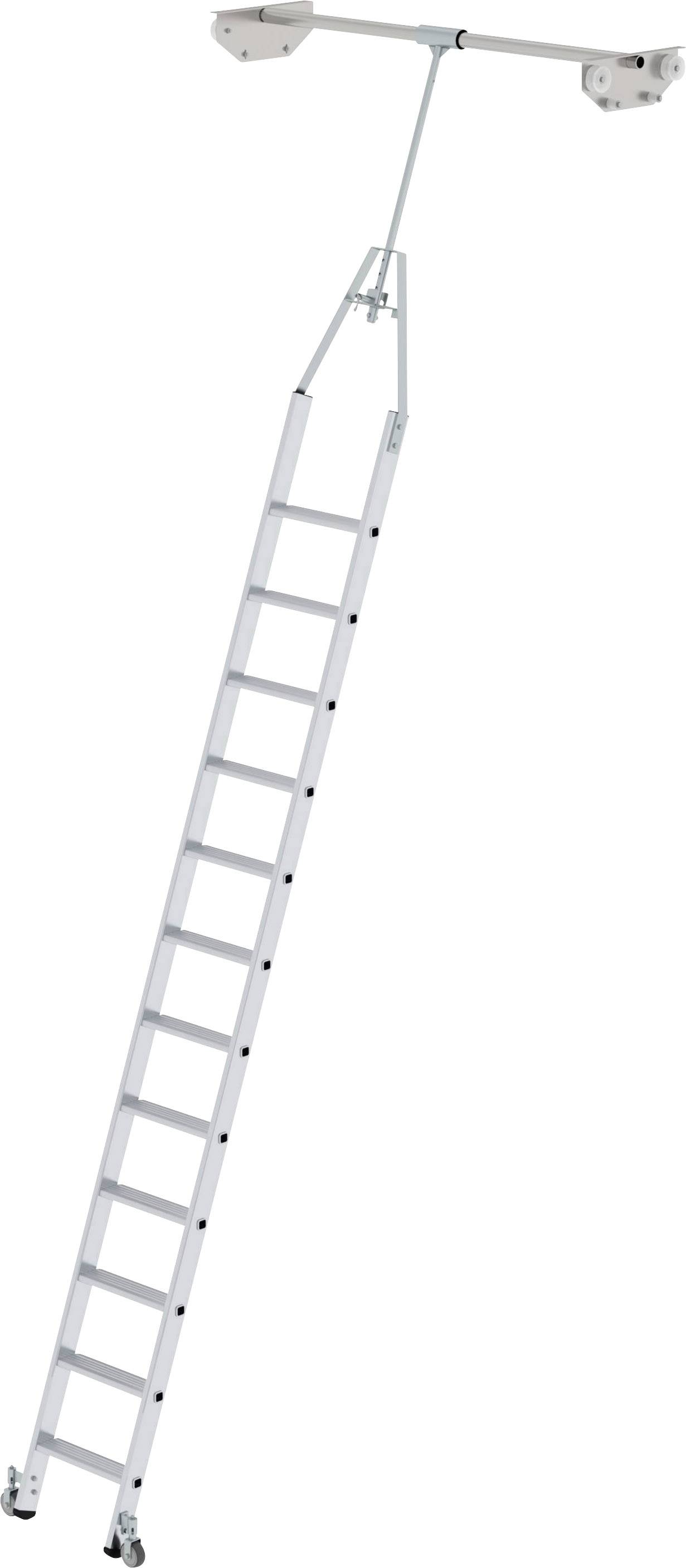 MUNK Günzburger Steigtechnik 44512 Stufen-Regalleiter 1St.