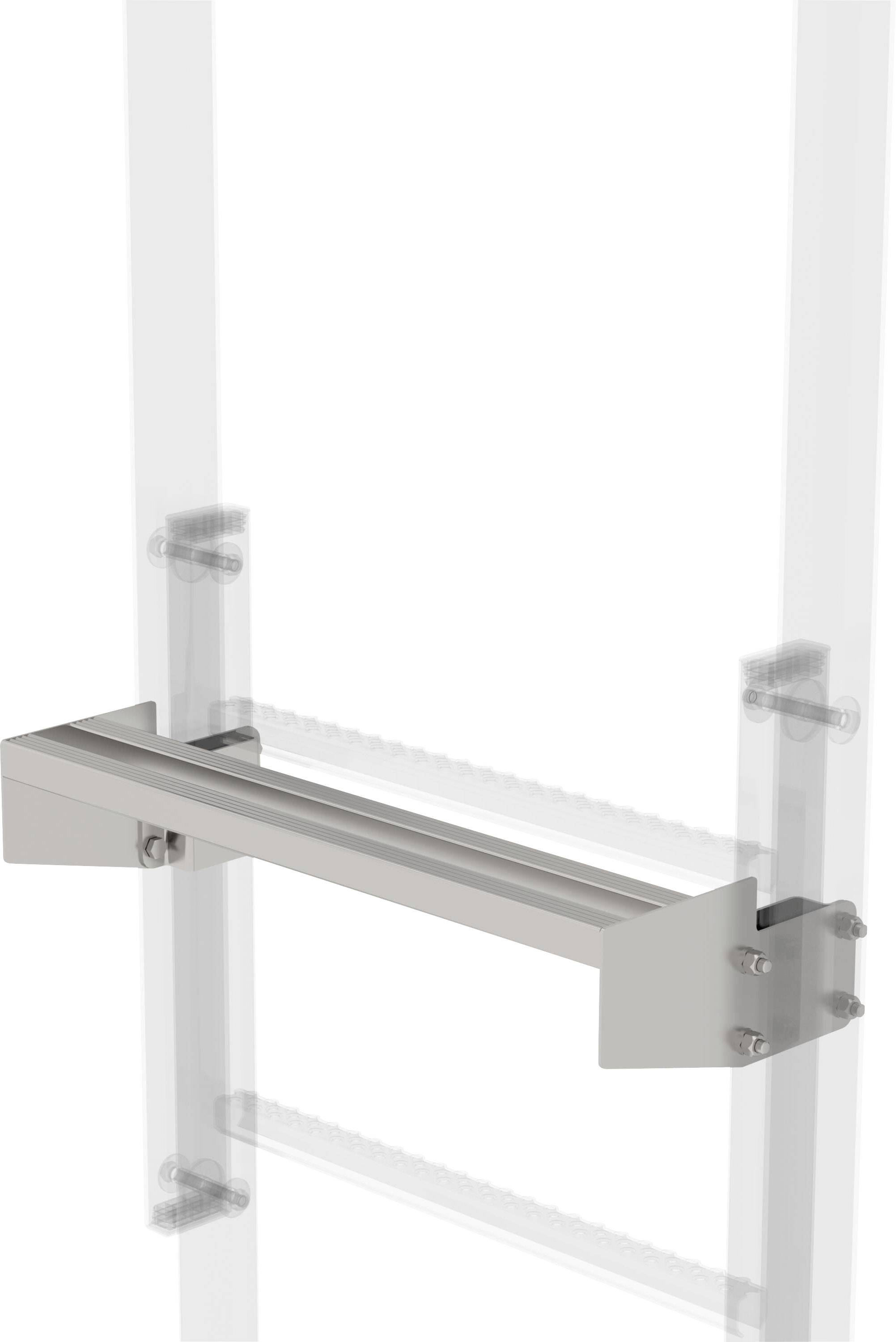 MUNK Günzburger Steigtechnik 68967 Ausstiegstritt Montage mit Werkzeug