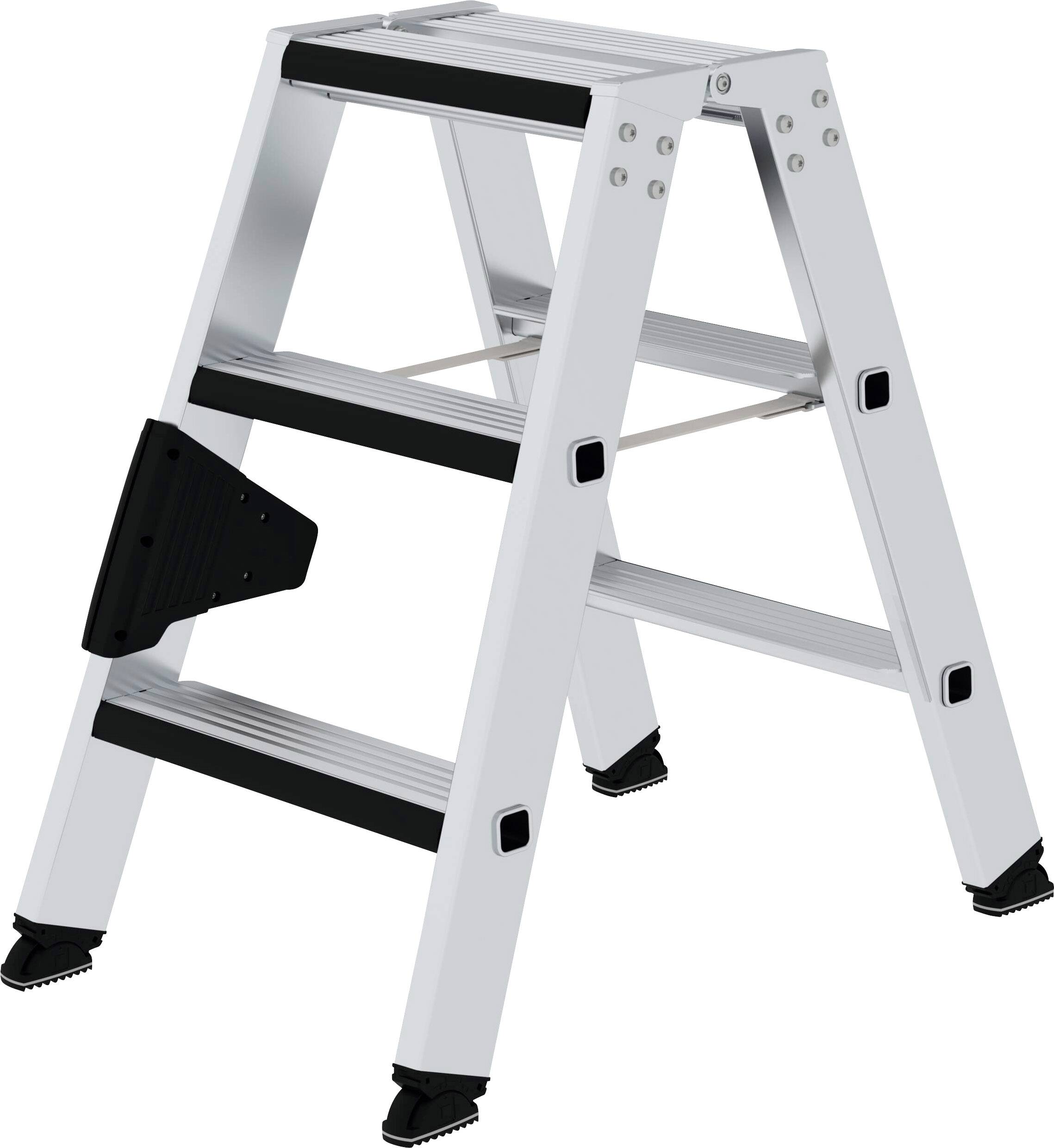 MUNK Günzburger Steigtechnik 42206 Stufen-Stehleiter Arbeitshöhe (max.): 2.25m