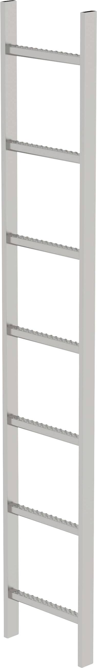 MUNK Günzburger Steigtechnik 62007 Edelstahl Schachtleiter Montage mit Werkzeug