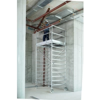 MUNK Günzburger Steigtechnik 175535 Rollgerüst Montage ohne Werkzeug Arbeitshöhe (max.): 7.5m MUNK Günzburger Steigtechnik 175535 Rollgerüst Montage ohne Werkzeug Arbeitshöhe (max.): 7.5m