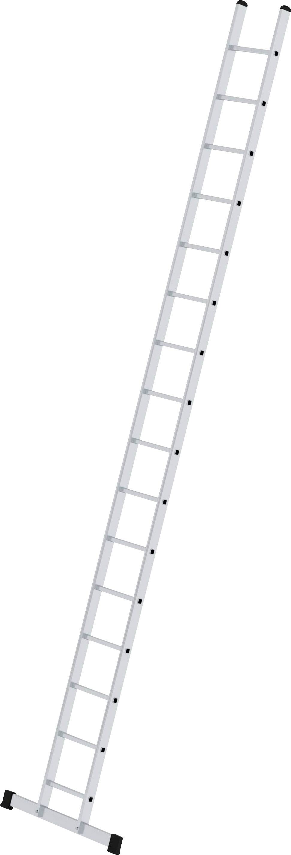 MUNK Günzburger Steigtechnik 11416 Aluminium Anlegeleiter Montage mit Werkzeug Arbeitshöhe (max.): 5.8m