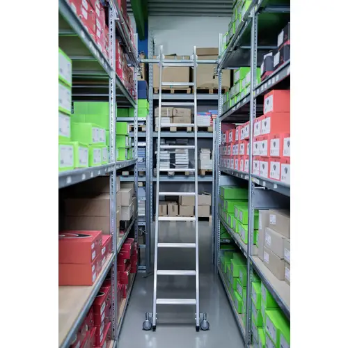 MUNK Günzburger Steigtechnik 44611 Stufen-Regalleiter 1St. MUNK Günzburger Steigtechnik 44611 Stufen-Regalleiter 1St.