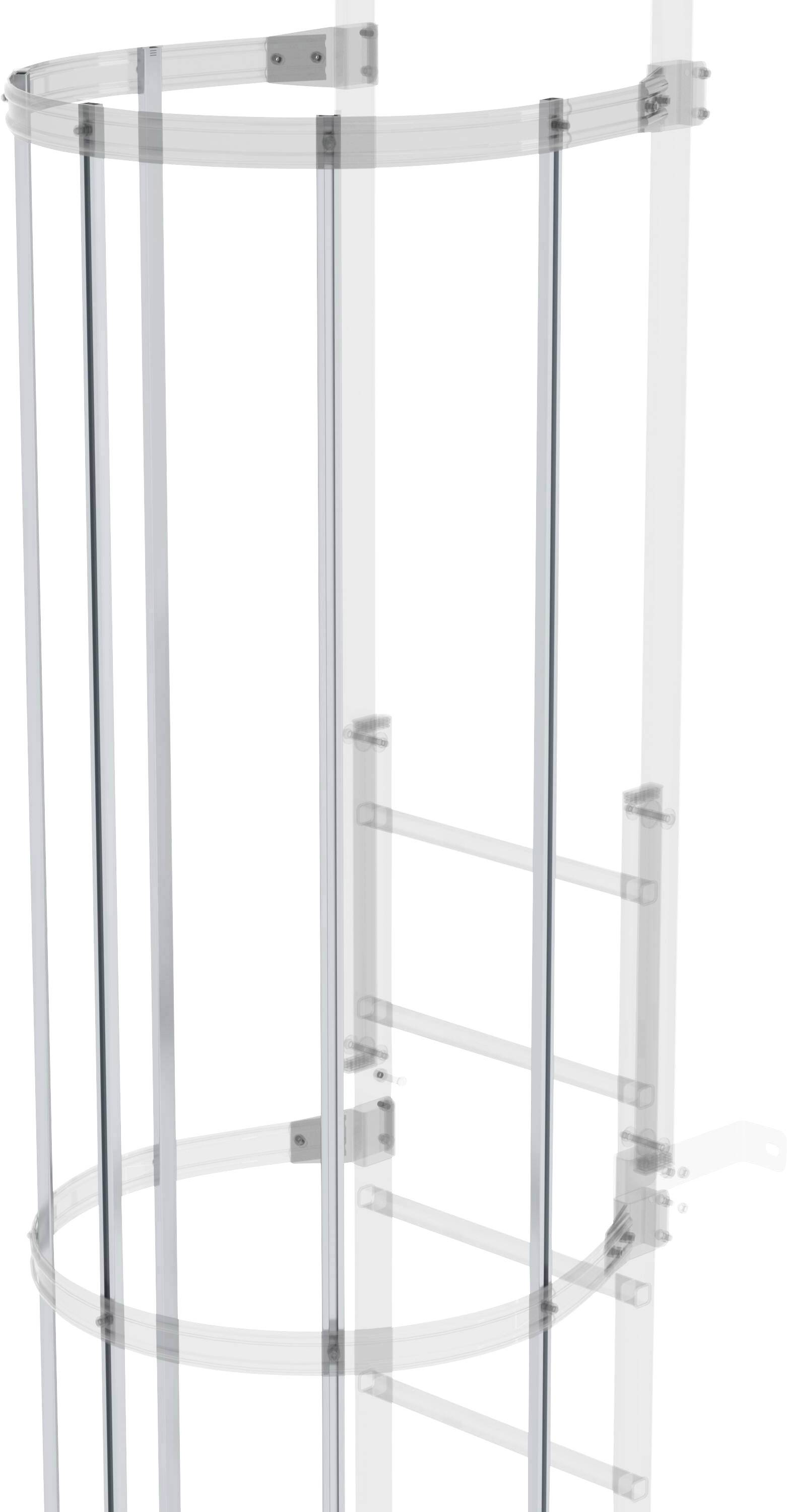 MUNK Günzburger Steigtechnik 62235 Rückenschutzstrebe 1St.