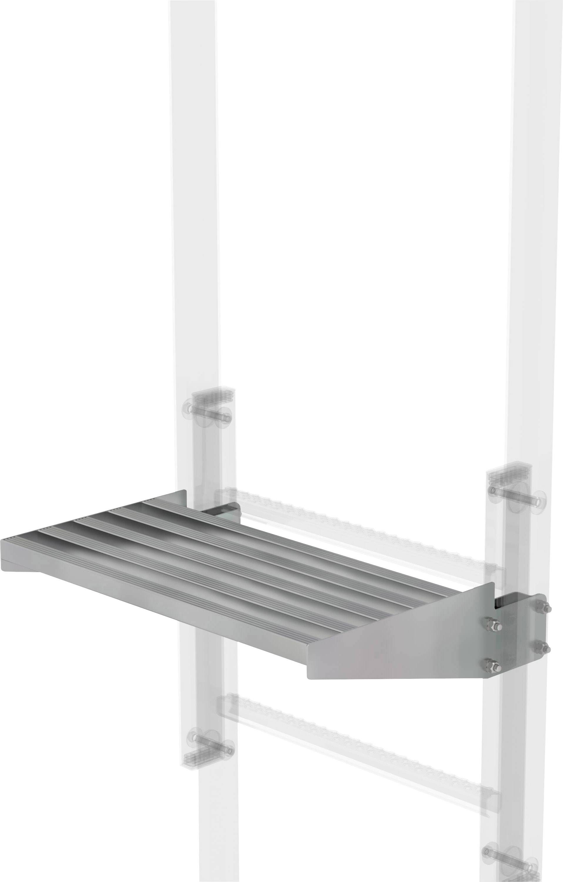 MUNK Günzburger Steigtechnik 63970 Ausstiegstritt Montage mit Werkzeug