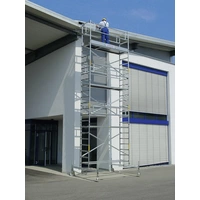 MUNK Günzburger Steigtechnik 155745 Rollgerüst Montage ohne Werkzeug Arbeitshöhe (max.): 9.5m MUNK Günzburger Steigtechnik 155745 Rollgerüst Montage ohne Werkzeug Arbeitshöhe (max.): 9.5m