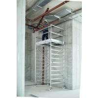 MUNK Günzburger Steigtechnik 175235 Rollgerüst Montage ohne Werkzeug Arbeitshöhe (max.): 4.4m MUNK Günzburger Steigtechnik 175235 Rollgerüst Montage ohne Werkzeug Arbeitshöhe (max.): 4.4m