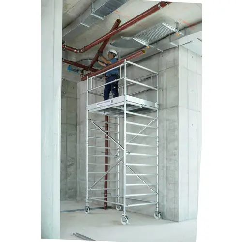 MUNK Günzburger Steigtechnik 175235 Rollgerüst Montage ohne Werkzeug Arbeitshöhe (max.): 4.4m MUNK Günzburger Steigtechnik 175235 Rollgerüst Montage ohne Werkzeug Arbeitshöhe (max.): 4.4m