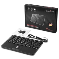 Perixx PERIBOARD-526 H DE USB Tastatur Deutsch, QWERTZ Schwarz USB-Hub, mit Trackball Perixx PERIBOARD-526 H DE USB Tastatur Deutsch, QWERTZ Schwarz USB-Hub, mit Trackball