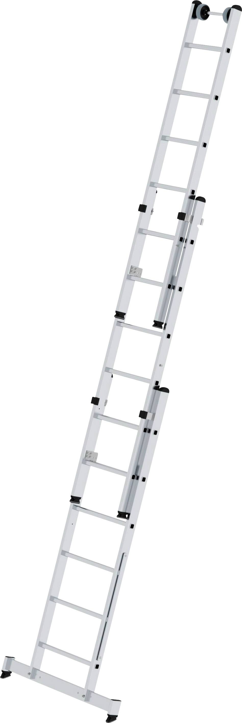 MUNK Günzburger Steigtechnik 33306 Aluminium Multifunktionsleiter Montage mit Werkzeug Arbeitshöhe (max.): 5.2m