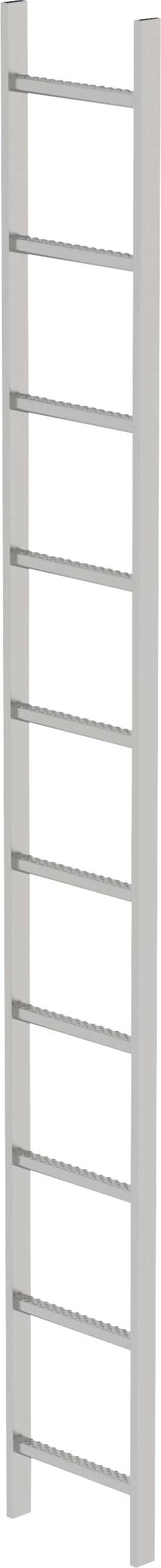 Leiter mit zehn Sprossen