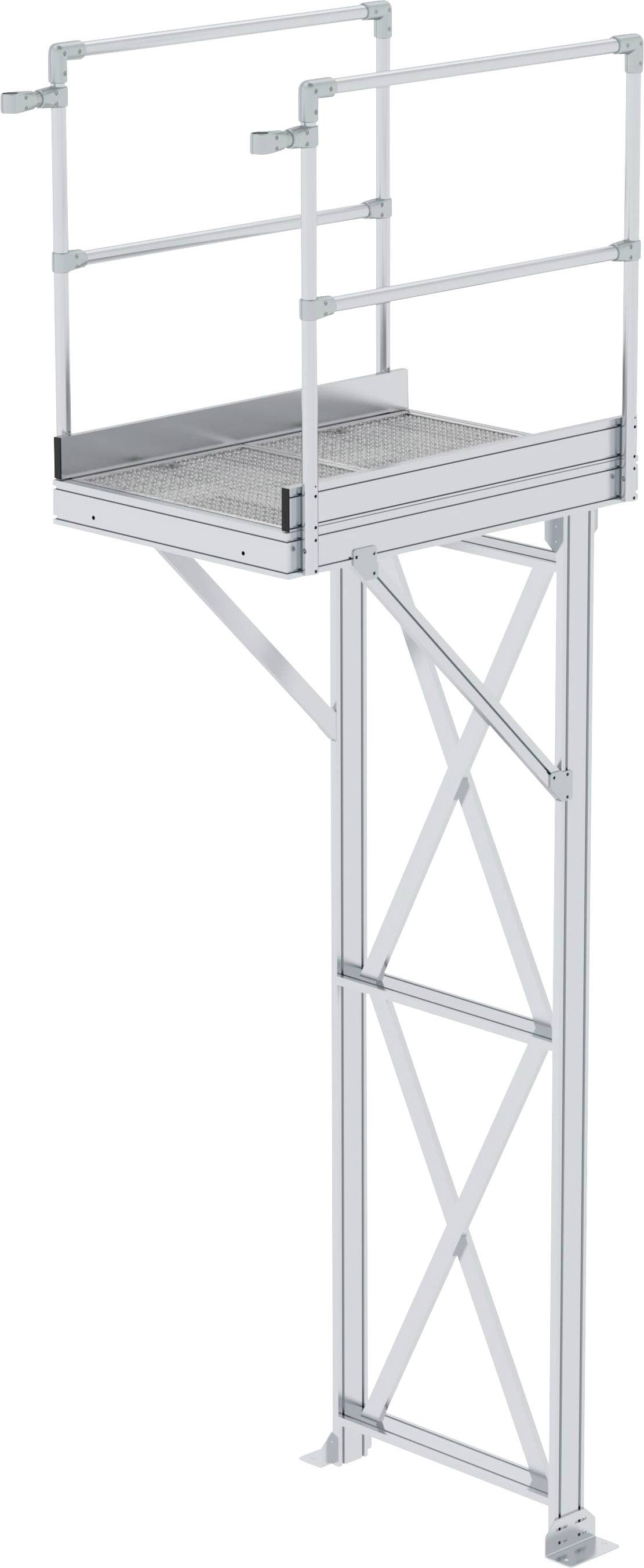 MUNK Günzburger Steigtechnik 70501 Gerüst Montage mit Werkzeug, starr