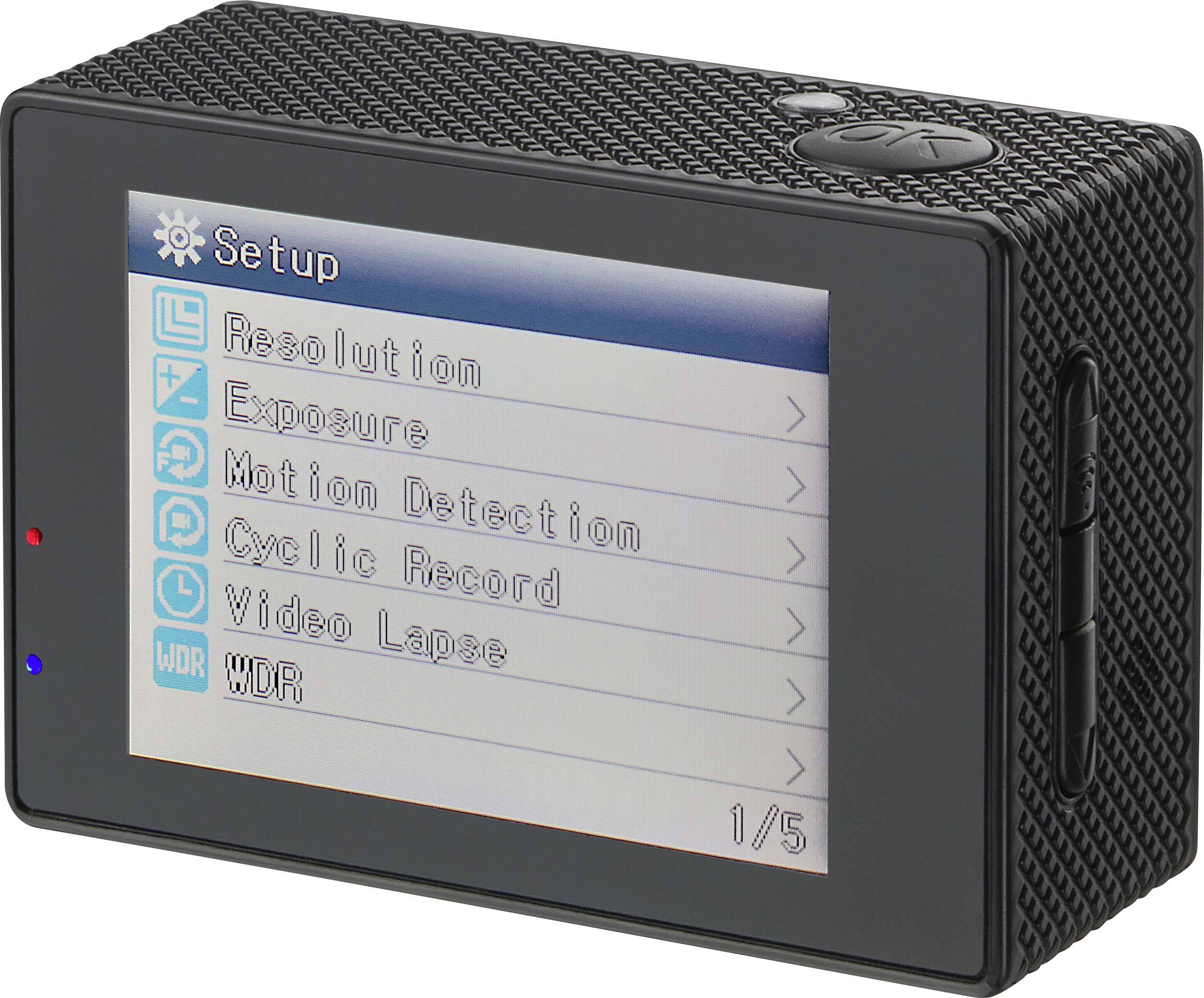 Renkforce AC4K 120 Action Cam 4K, Full-HD, Bildstabilisierung