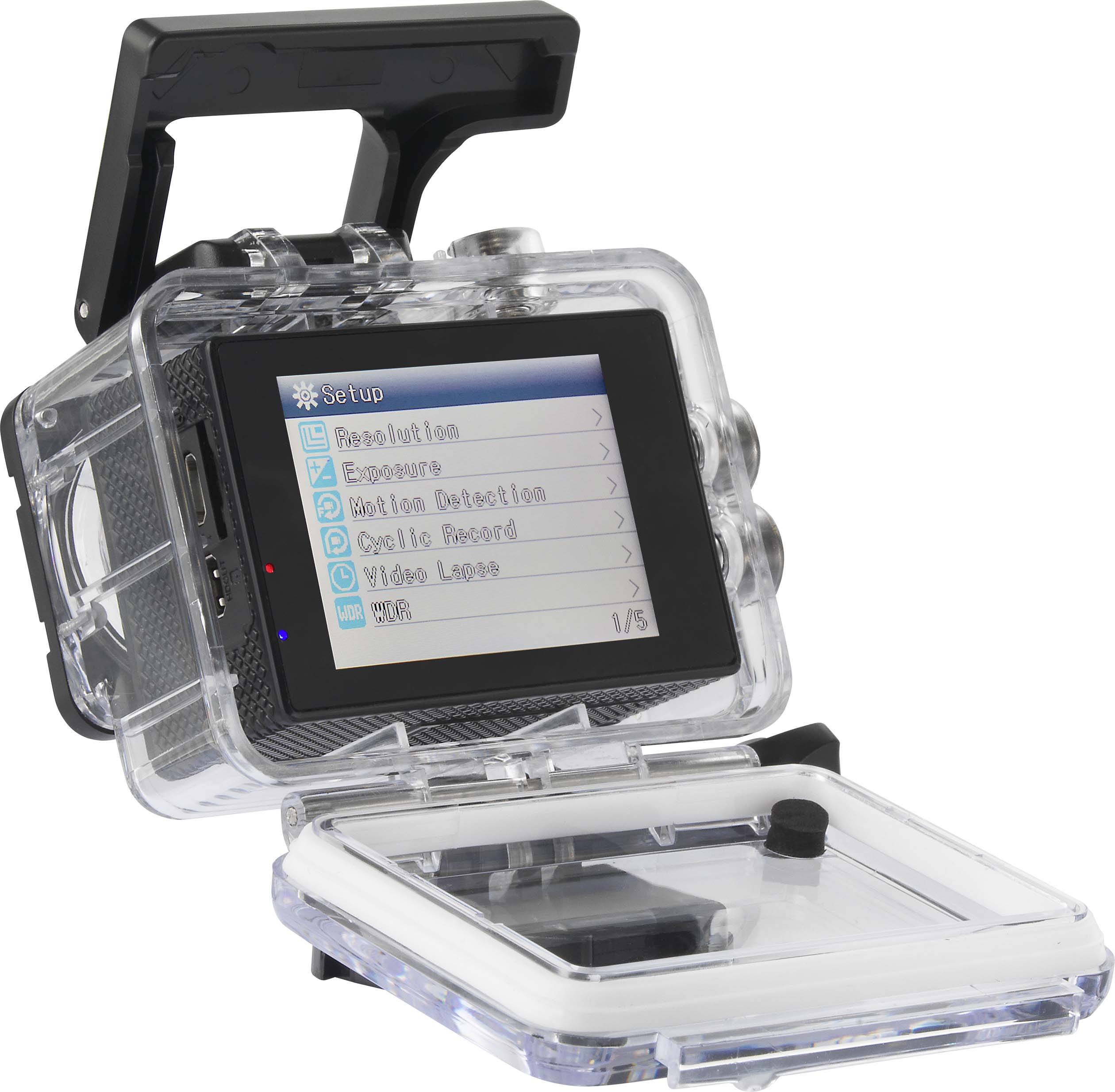 Renkforce AC4K 120 Action Cam 4K, Full-HD, Bildstabilisierung