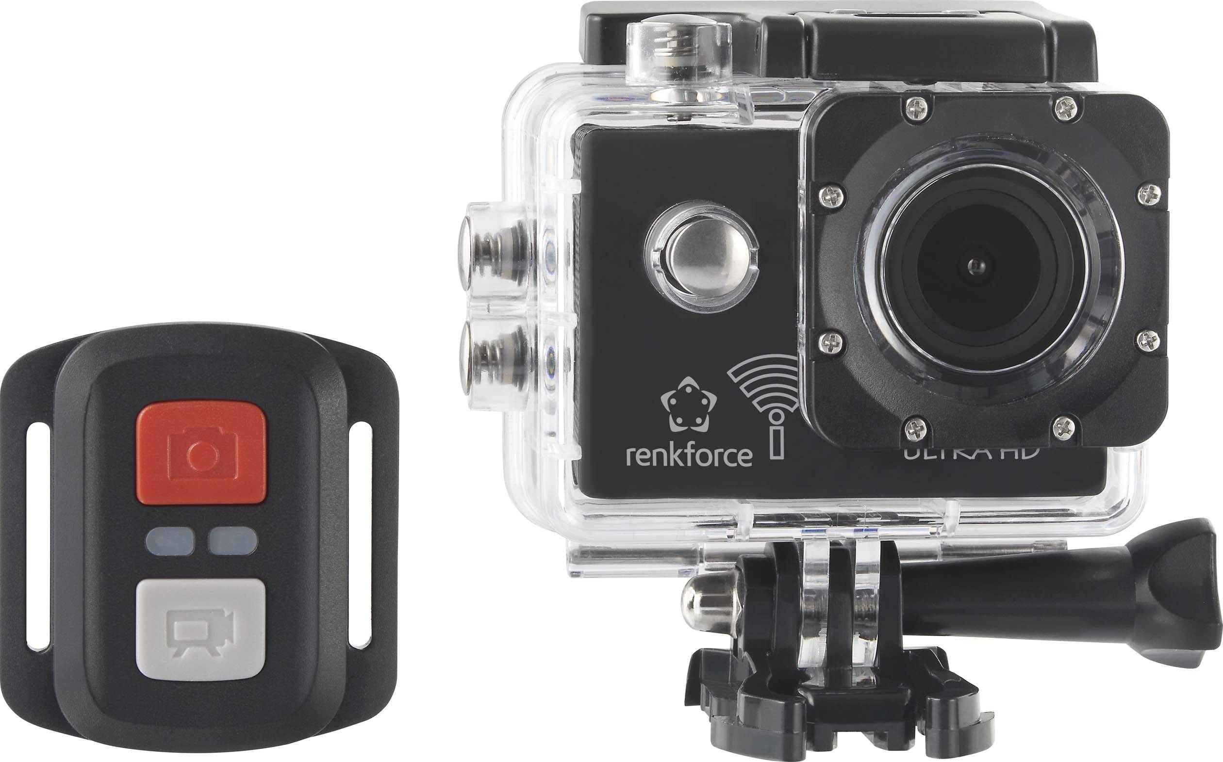 Renkforce AC4K 120 Action Cam 4K, Full-HD, Bildstabilisierung