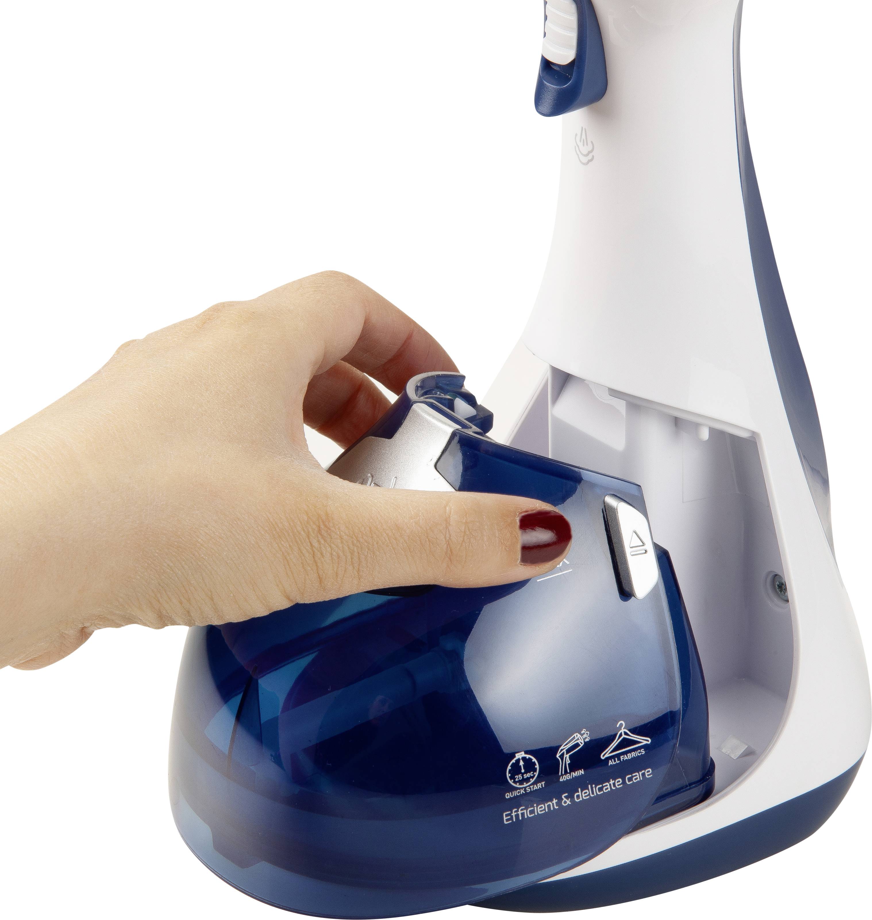 DOMO DO7057S Dampfglätter 1800 W Weiß-Blau