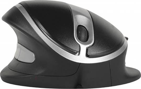 BakkerElkhuizen Oyster Mouse Wireless Ergonomische Maus Funk Optisch 5 Tasten 1200 dpi