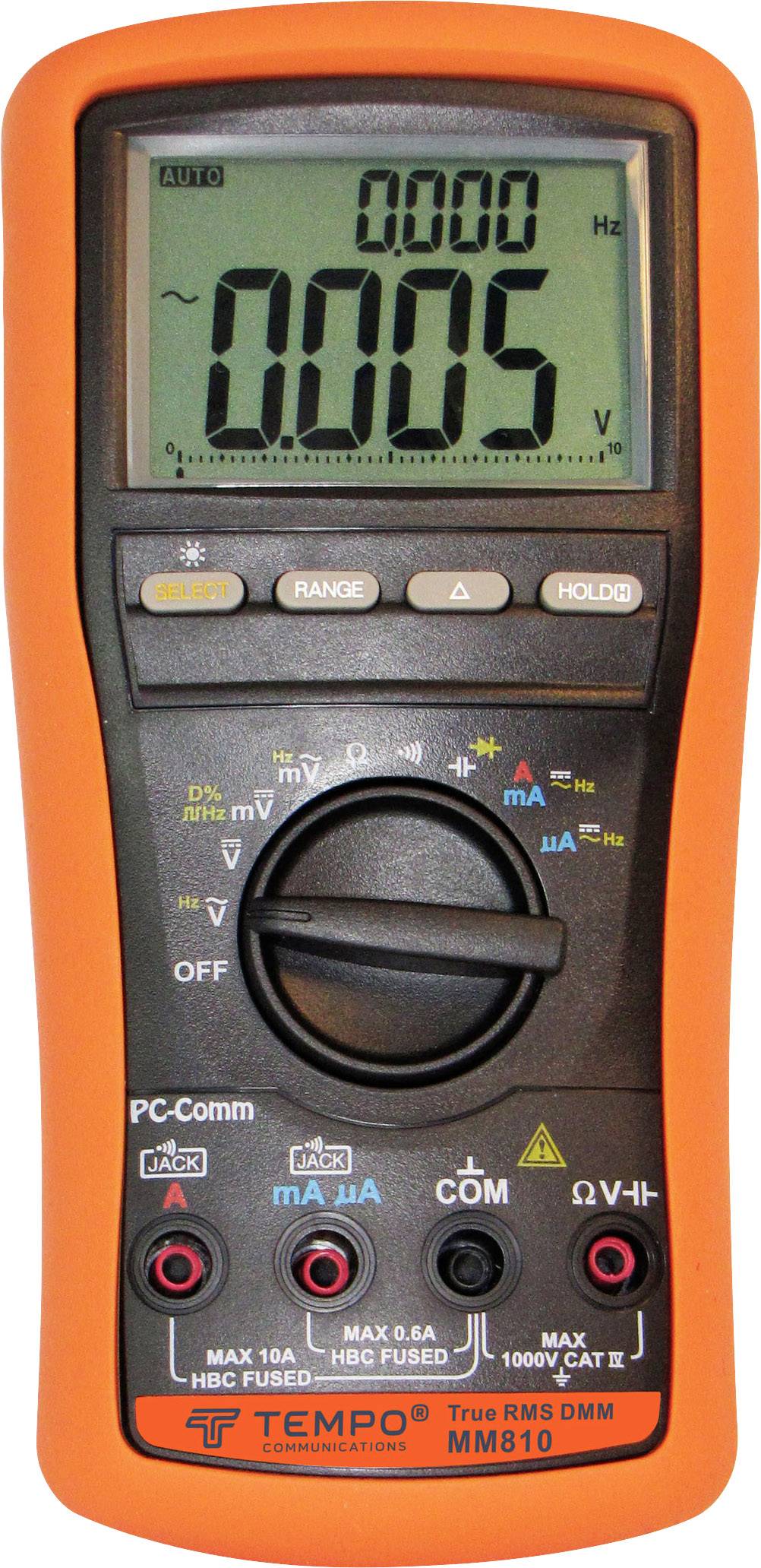 Tempo Communications MM810 Hand-Multimeter digital CAT IV 1000 V Anzeige (Counts): 9999