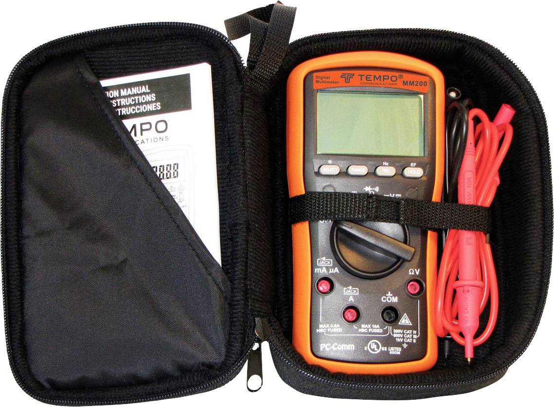 Tempo Communications MM200 Hand-Multimeter digital CAT IV 300V Anzeige (Counts): 6000