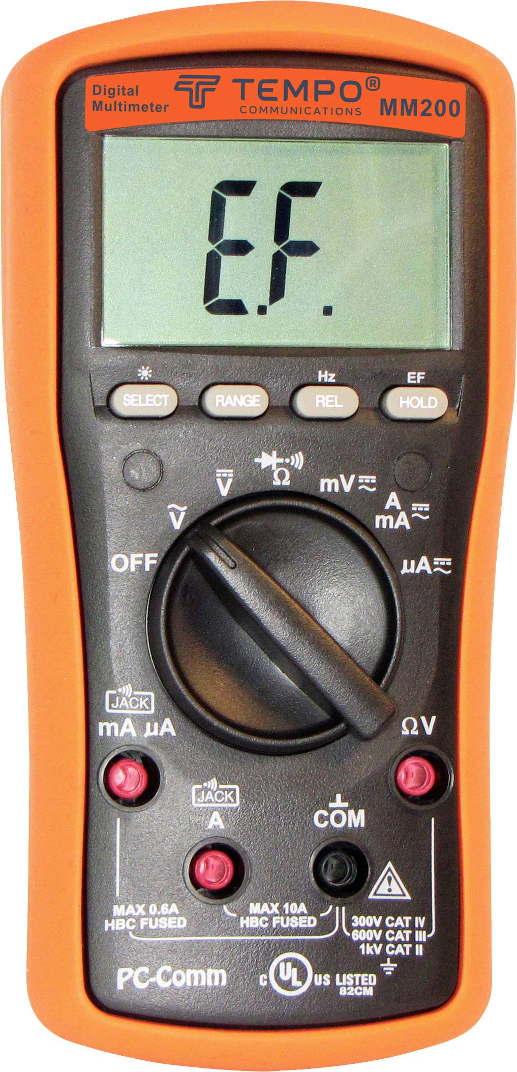 Tempo Communications MM200 Hand-Multimeter digital CAT IV 300V Anzeige (Counts): 6000