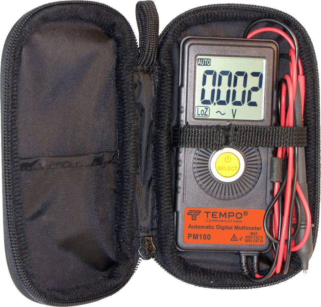 Tempo Communications PM100 Hand-Multimeter digital CAT III 300V Anzeige (Counts): 6000