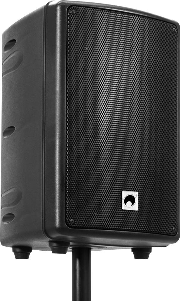 Omnitronic WAMS-08BT + UWM-2HH Aktiver PA Lautsprecher 1 Set