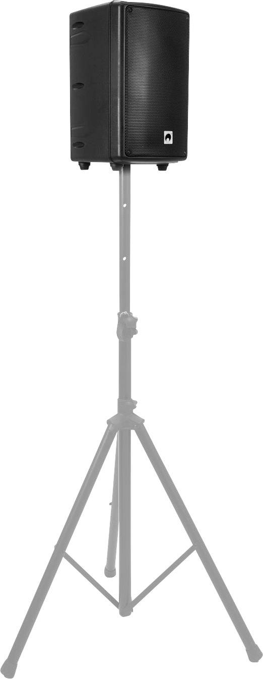 Omnitronic WAMS-08BT MK2 Aktiver PA Lautsprecher Bluetooth, Integrierter MP3-Player, Kabellos