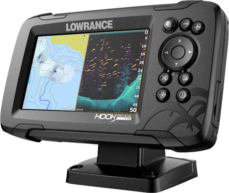Lowrance Hook Reveal 5 Fischfinder, Kartenplotter