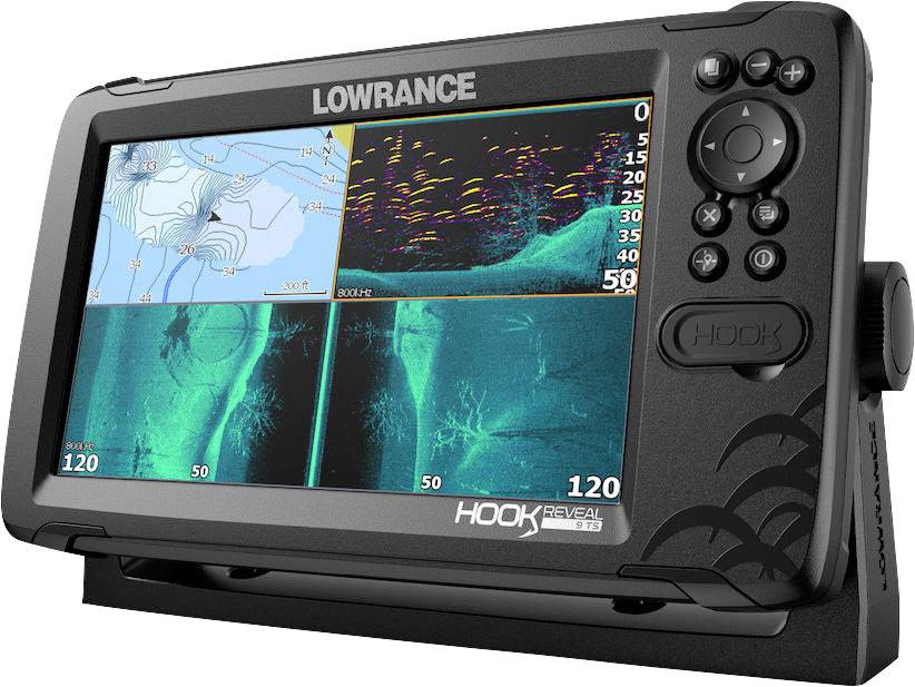 Lowrance Hook Reveal 9 Fischfinder, Kartenplotter