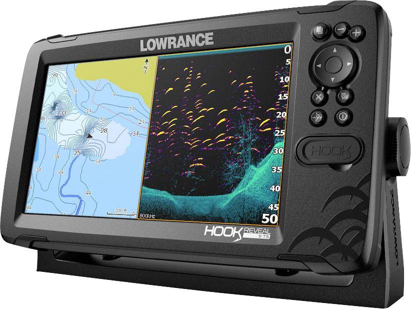Lowrance Hook Reveal 9 Fischfinder, Kartenplotter