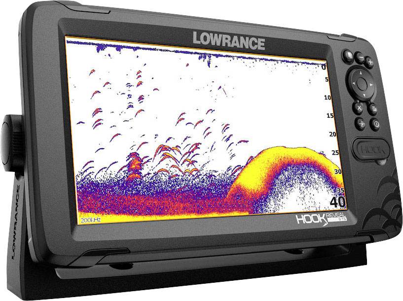 Lowrance Hook Reveal 9 Fischfinder, Kartenplotter