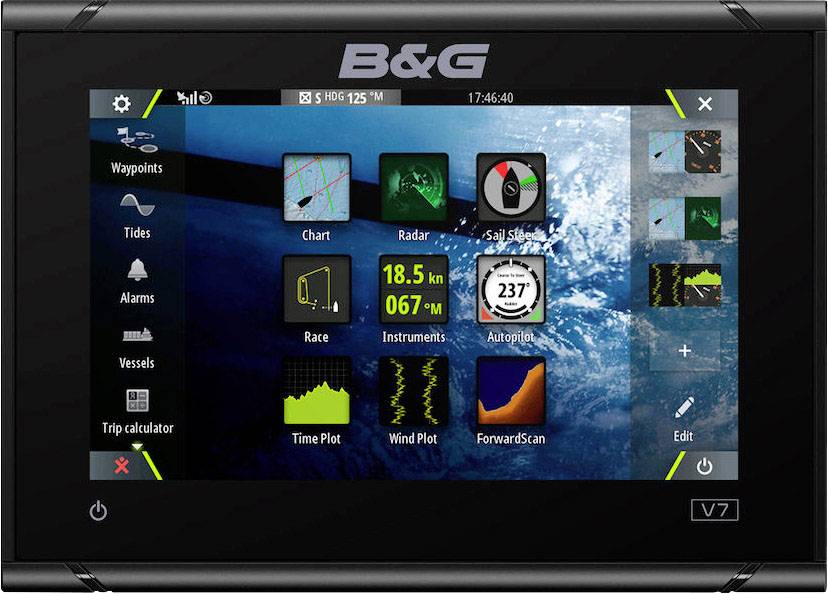 B & G Vulcan 7R Kartenplotter