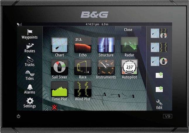 B & G Vulcan 9 FS Kartenplotter