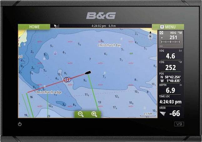 B & G Vulcan 9 FS Kartenplotter