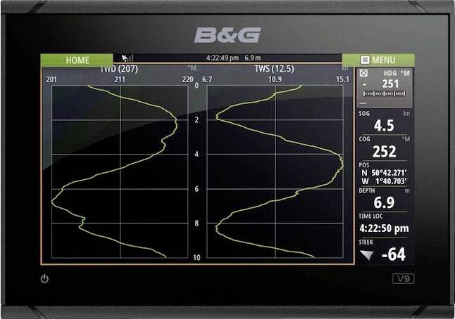 B & G Vulcan 9 FS Kartenplotter
