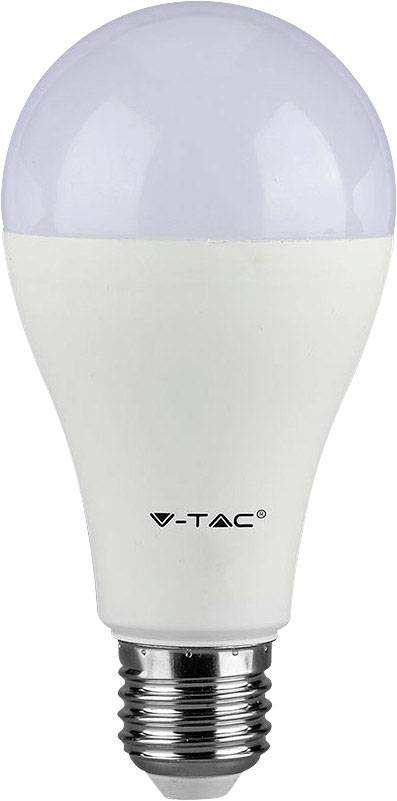 V-TAC 161 LED EEK G (A - G) E27 Glühlampenform 15W = 85W Kaltweiß 