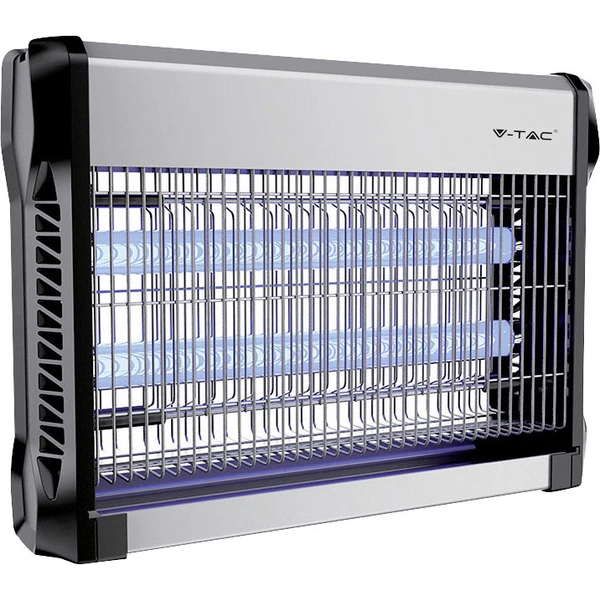 V-TAC VT-3220 11180 UV-Insektenfänger UV-Licht 20W (B x H x T) 397 x 280 x 93.5mm Schwarz, Grau 1St. V-TAC VT-3220 11180 UV-Insektenfänger UV-Licht 20W (B x H x T) 397 x 280 x 93.5mm Schwarz, Grau 1St.