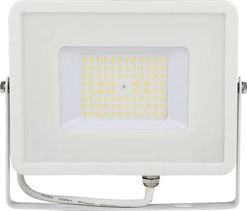 V-TAC VT-56 WH 6400K 763 LED-Flutlichtstrahler 50W Kalt-Weiß