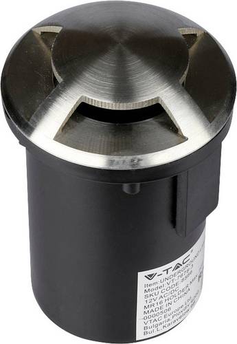 V-TAC 8566 VT-7678-3 Flush Mount Adapter Black/Silver 1 Piece
